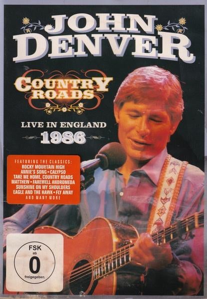 John Denver – Country Roads-Live In England 1986 DVD Nieuw, Alle leeftijden, Ophalen of Verzenden, Nieuw in verpakking, Muziek en Concerten