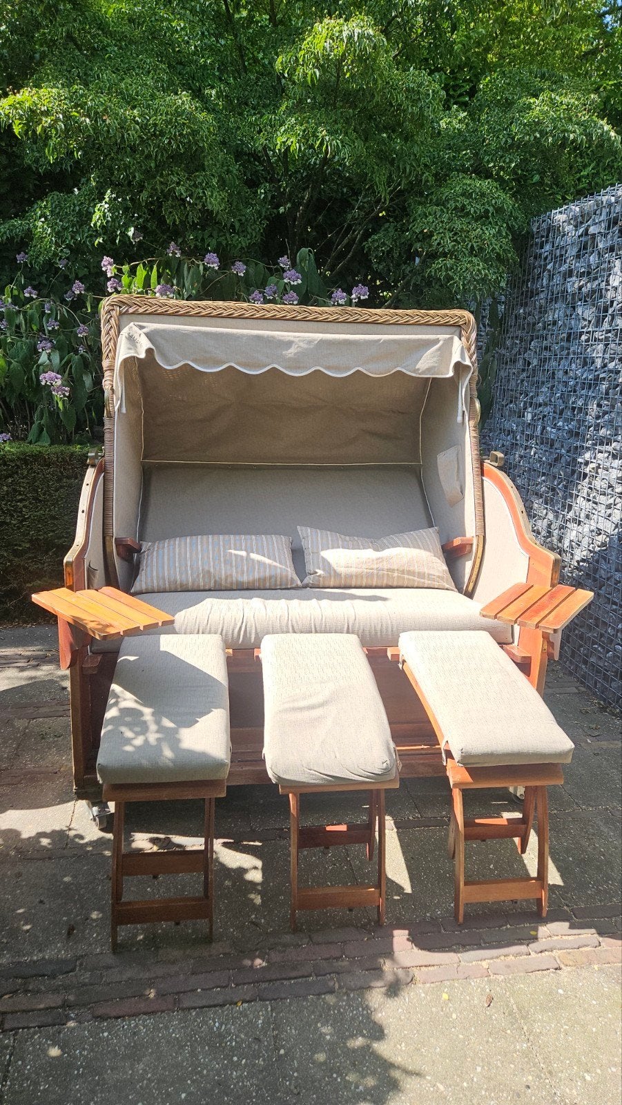 Strandkorf Garden Cocoon - Luxe Tuin Strandstoel, Tuin en Terras, Ophalen