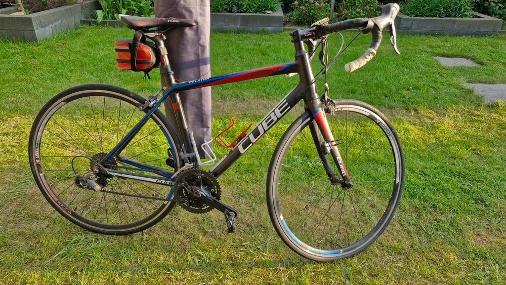 Cube peloton racefiets maat 53, Gebruikt, Aluminium, Meer dan 20 versnellingen, 53 tot 57 cm