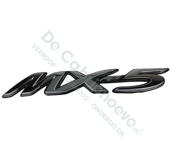 MX5 embleem kofferdeksel, De Cabriohoeve VOF, Nieuw, Info@cabriohoeve.nl, Julianalaan 9, 9462PG Gasselte, Nederland