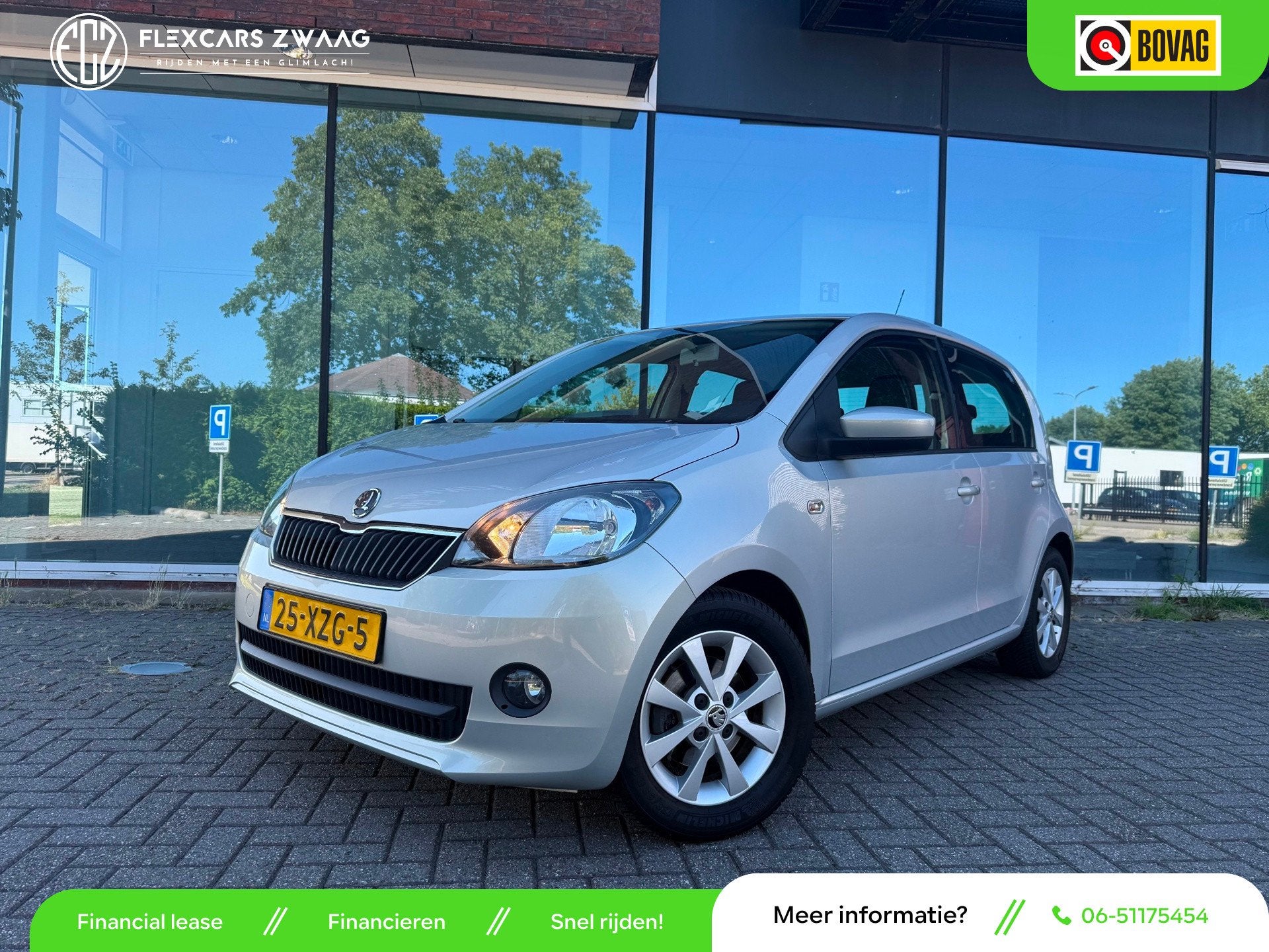 Skoda Citigo 1.0 Greentech Tour - Media - All season - Airco, Auto's, Voorwielaandrijving, Stof, Gebruikt, Zwart