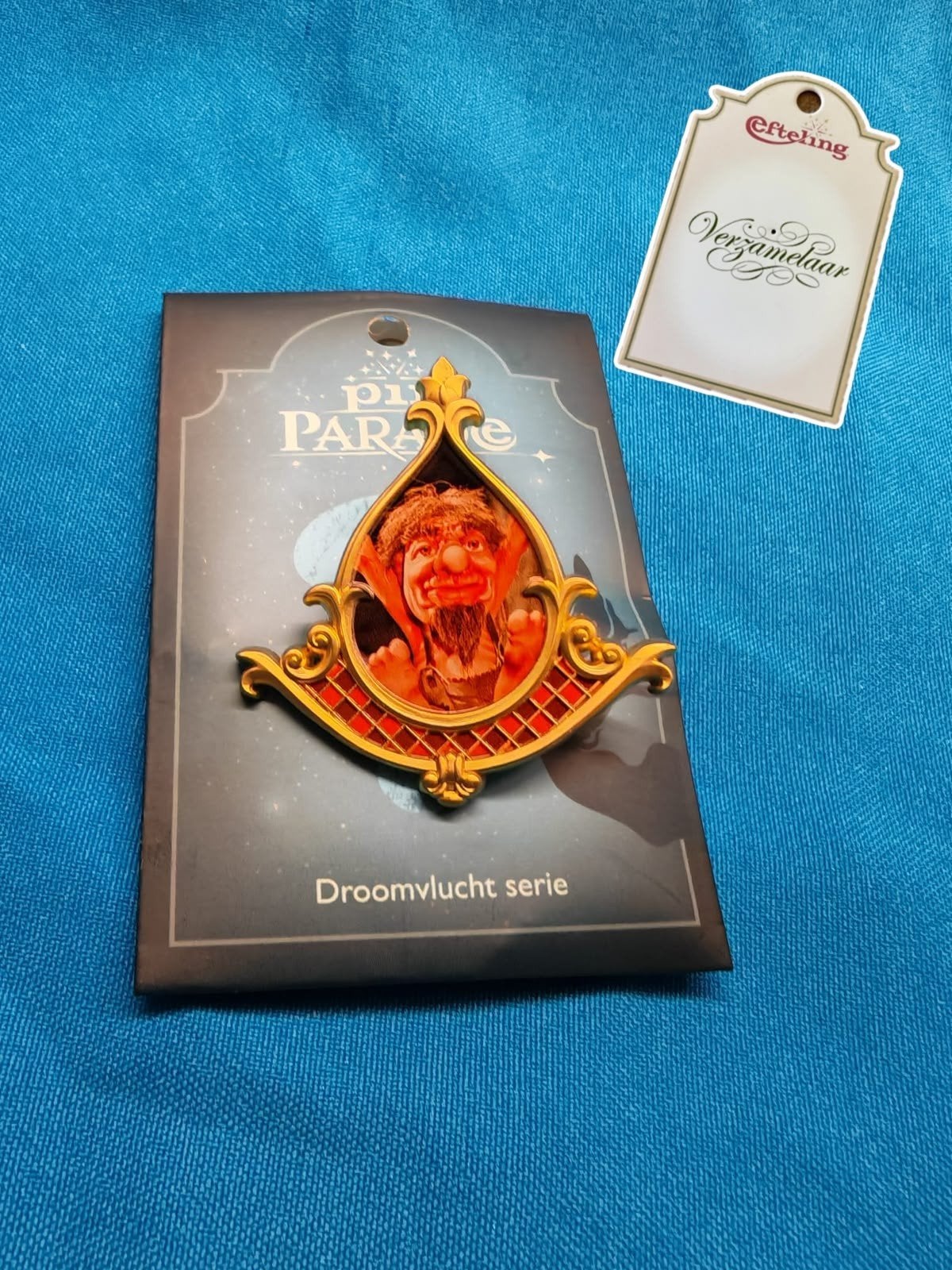 Efteling pin Droomvlucht Trol met zakje NIEUW, Verzamelen, Ophalen of Verzenden, Nieuw, Button of Speldje