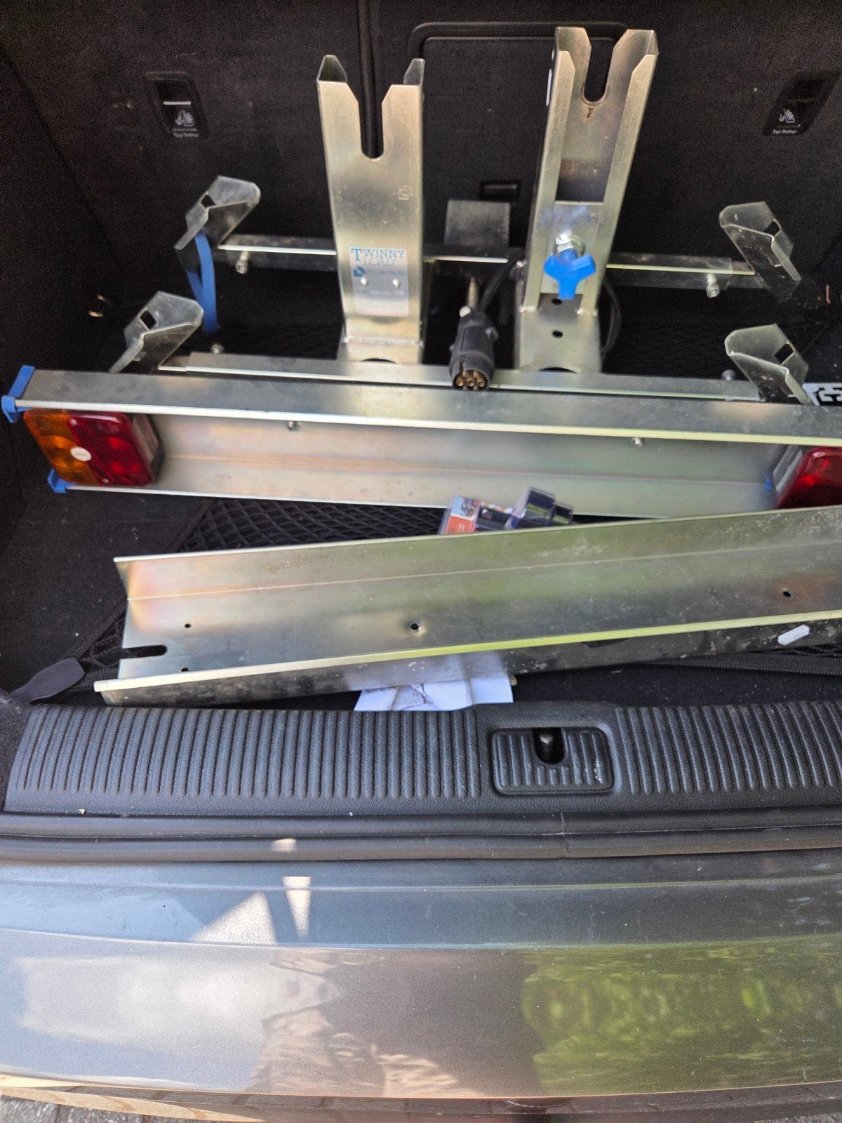 Twinny Load Trekhaakdrager - Fietsendrager, Auto diversen, Fietsendragers, Ophalen, 2 fietsen, Gebruikt, Trekhaakdrager