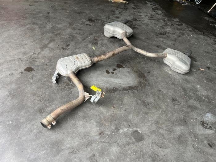Uitlaat Midden + Einddemper van een Audi A5, Gebruikt, -, -, -