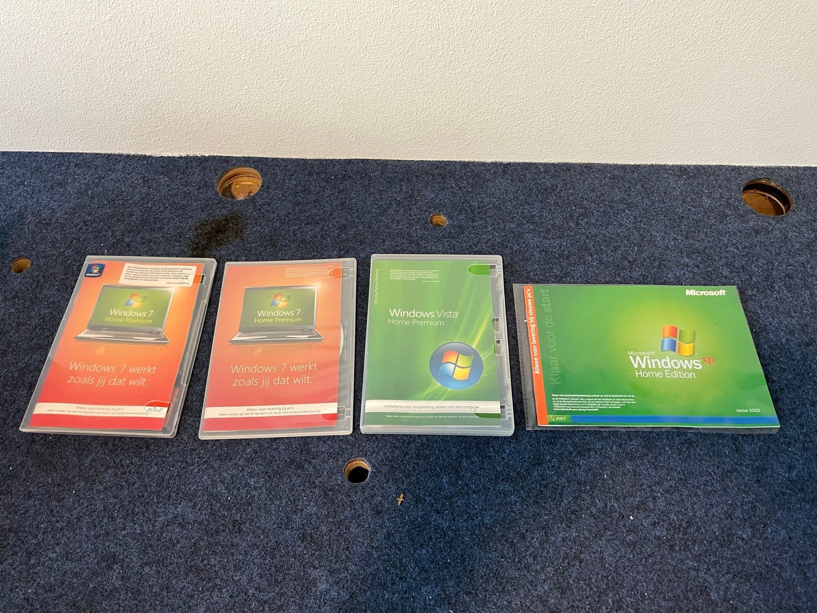 Microsoft Windows 7, Vista en XP Home Edition software, Computers en Software, Ophalen, Gebruikt, Windows