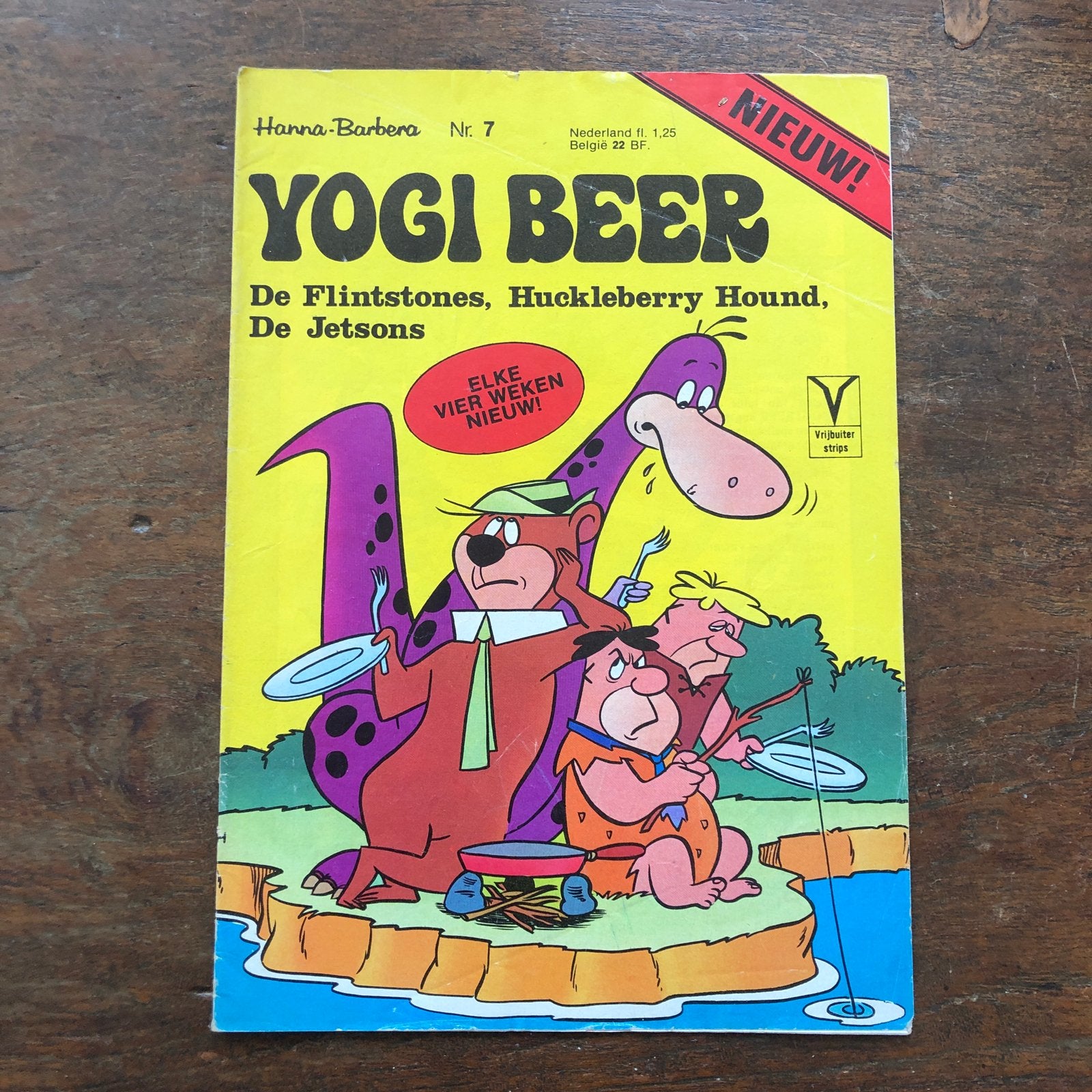 Yogi Beer Nr. 7 - De Flintstones, Huckleberry Hound, De Jets, Boeken, Eén stripboek, Ophalen of Verzenden, Gelezen
