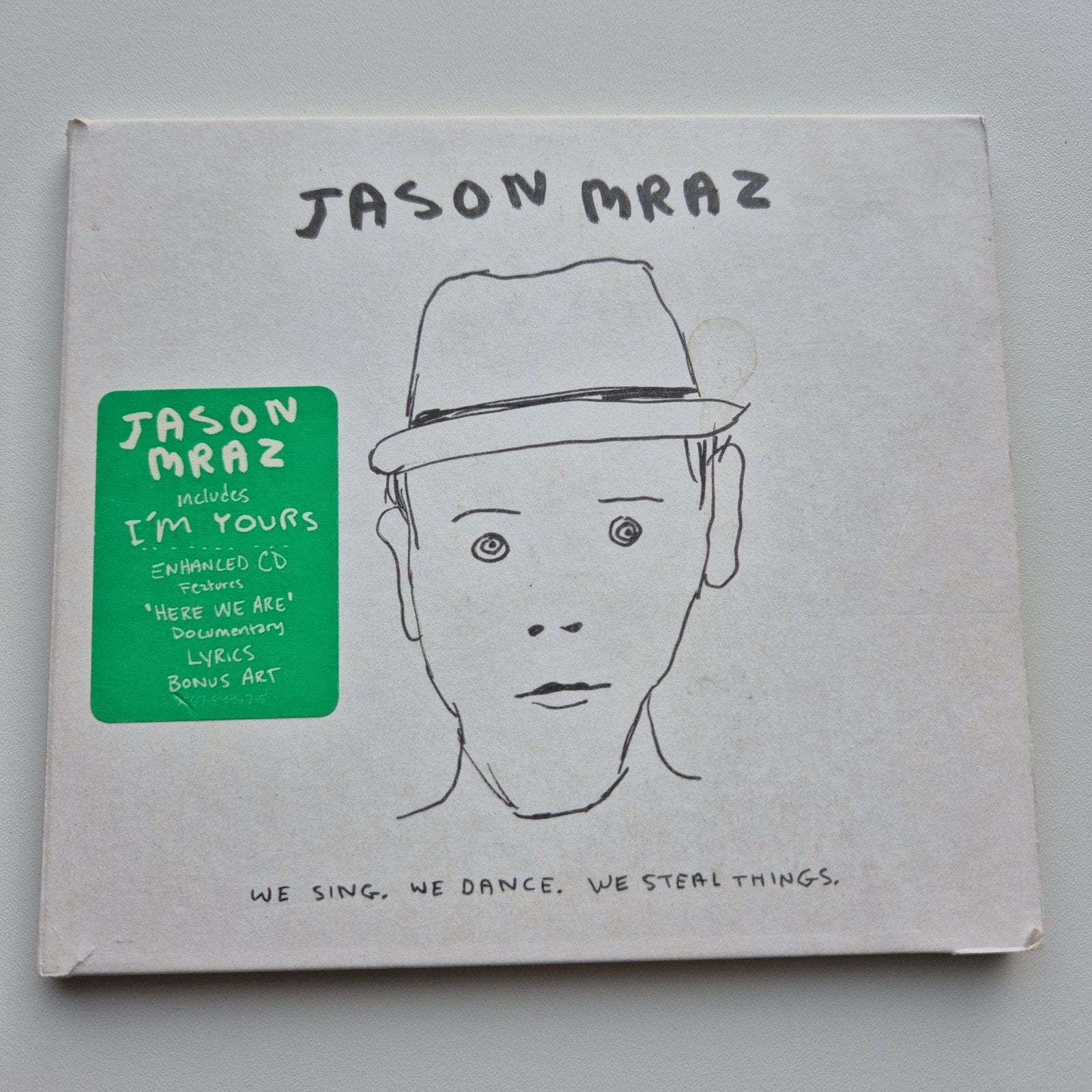 Jason Mraz - We Sing. We Dance. We Steal Things. (CD), Gebruikt, Pop, Inclusief boekje, Ophalen of Verzenden