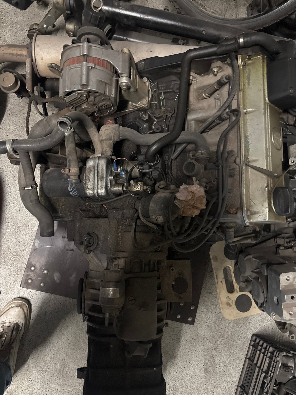 Motor Golf GTI swap in T3 compleet met ECU, Ophalen of Verzenden, Gebruikt, Volkswagen