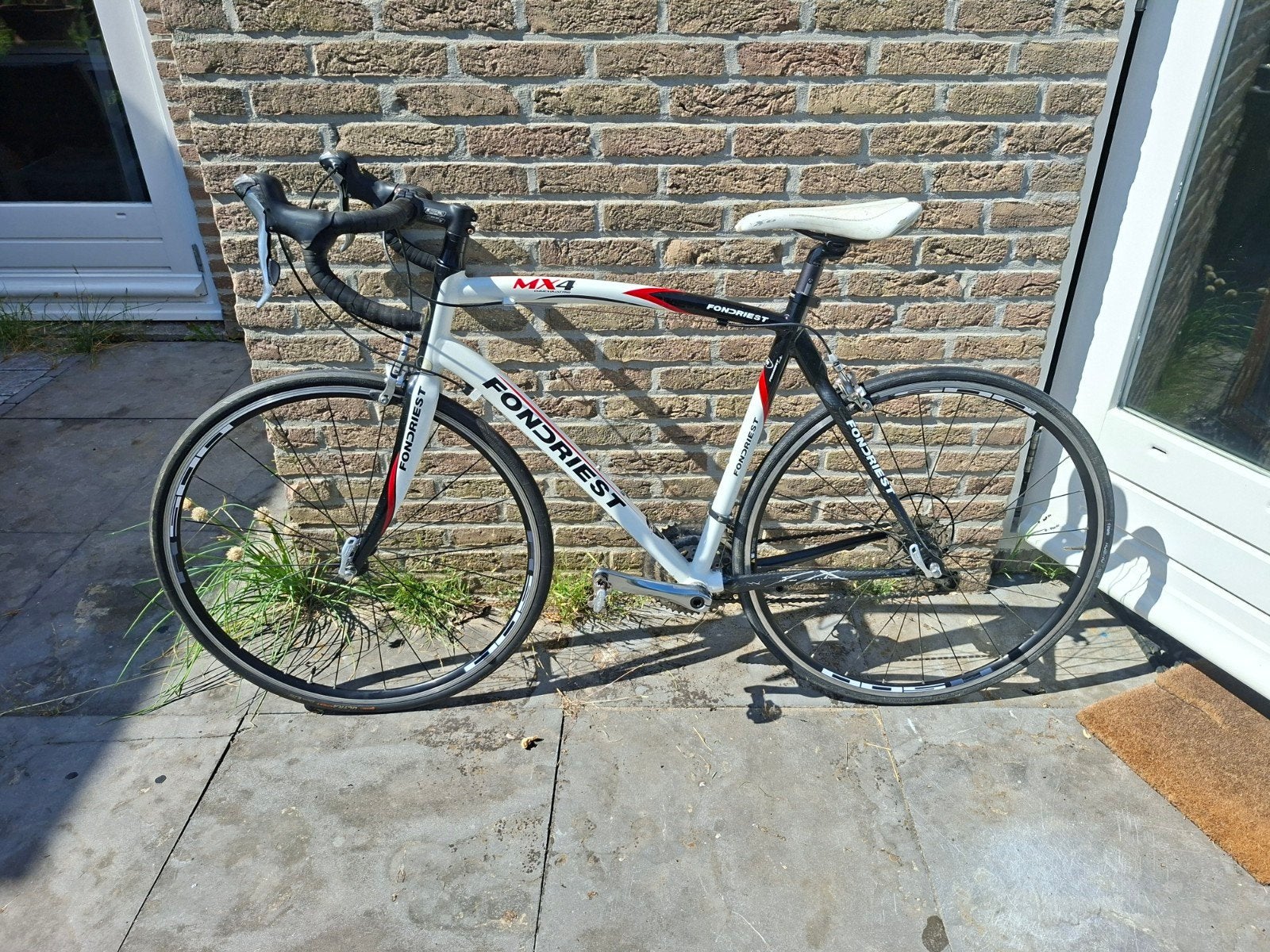 Fondriest racefiets, maat 56, Shimano Tiagra, 28 inch, Gebruikt, Velgrem, Aluminium