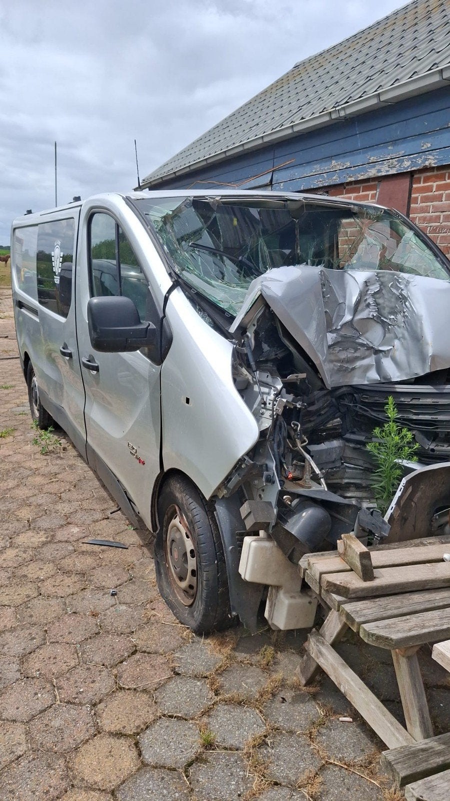 Fiat Talento 2018 onderdelen dubbele cabine vivaro traffic, Ophalen, Gebruikt, Achter, Fiat