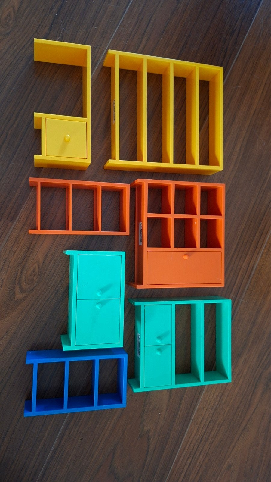 Vintage Ikea poppenhuis meubels en poppen