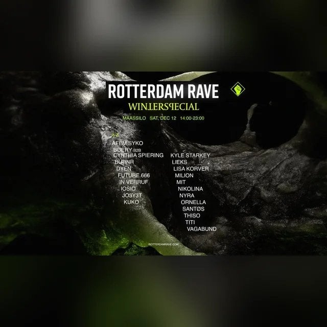 4 Tickets Rotterdam Rave ‘by day’ Winterspecial, Tickets en Kaartjes