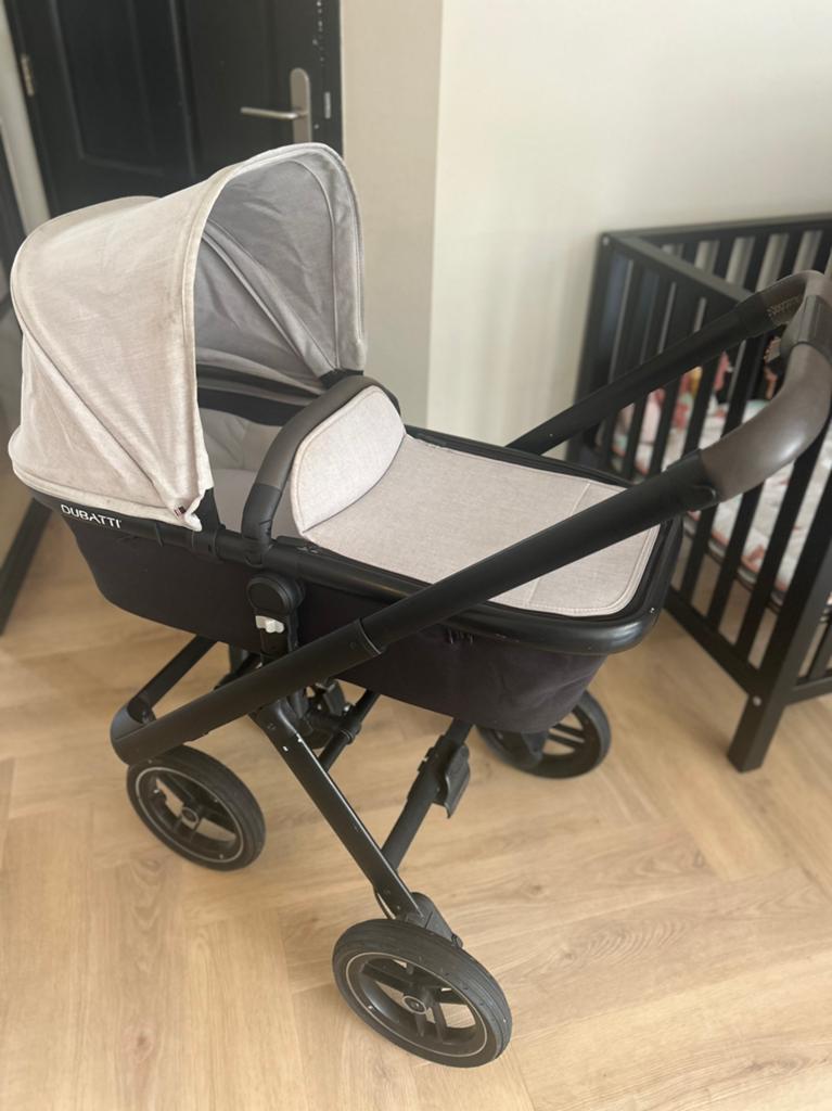 Dubatti kinderwagen met accessoires, Kinderen en Baby's, Kinderwagens en Combinaties, Gebruikt, Kinderwagen, Overige merken, Ophalen