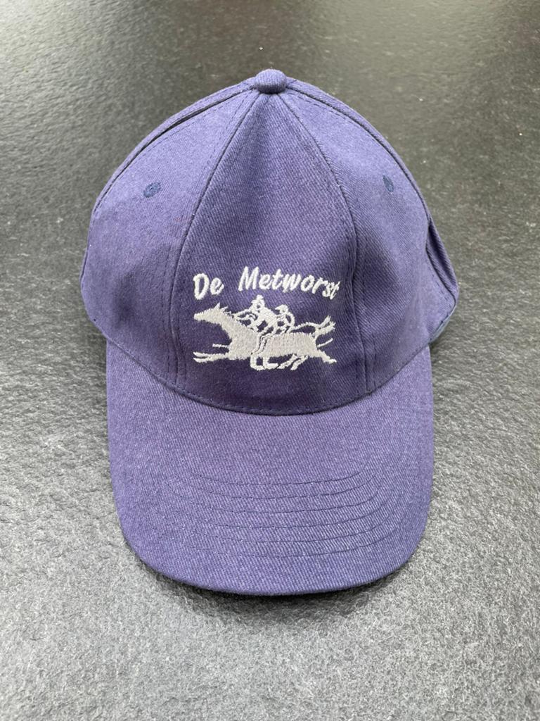 Pet van de vereniging “De Metworst”, Ophalen of Verzenden, Zo goed als nieuw, One size fits all, Pet