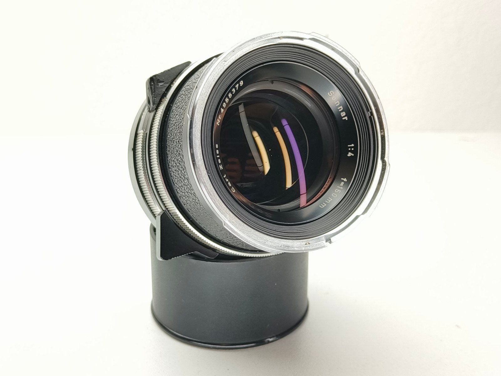 Rolleiflex Carl Zeiss 150mm f4 Sonnar SL-66, SL-66E E-Ring!, Ophalen of Verzenden, Gebruikt, Telelens