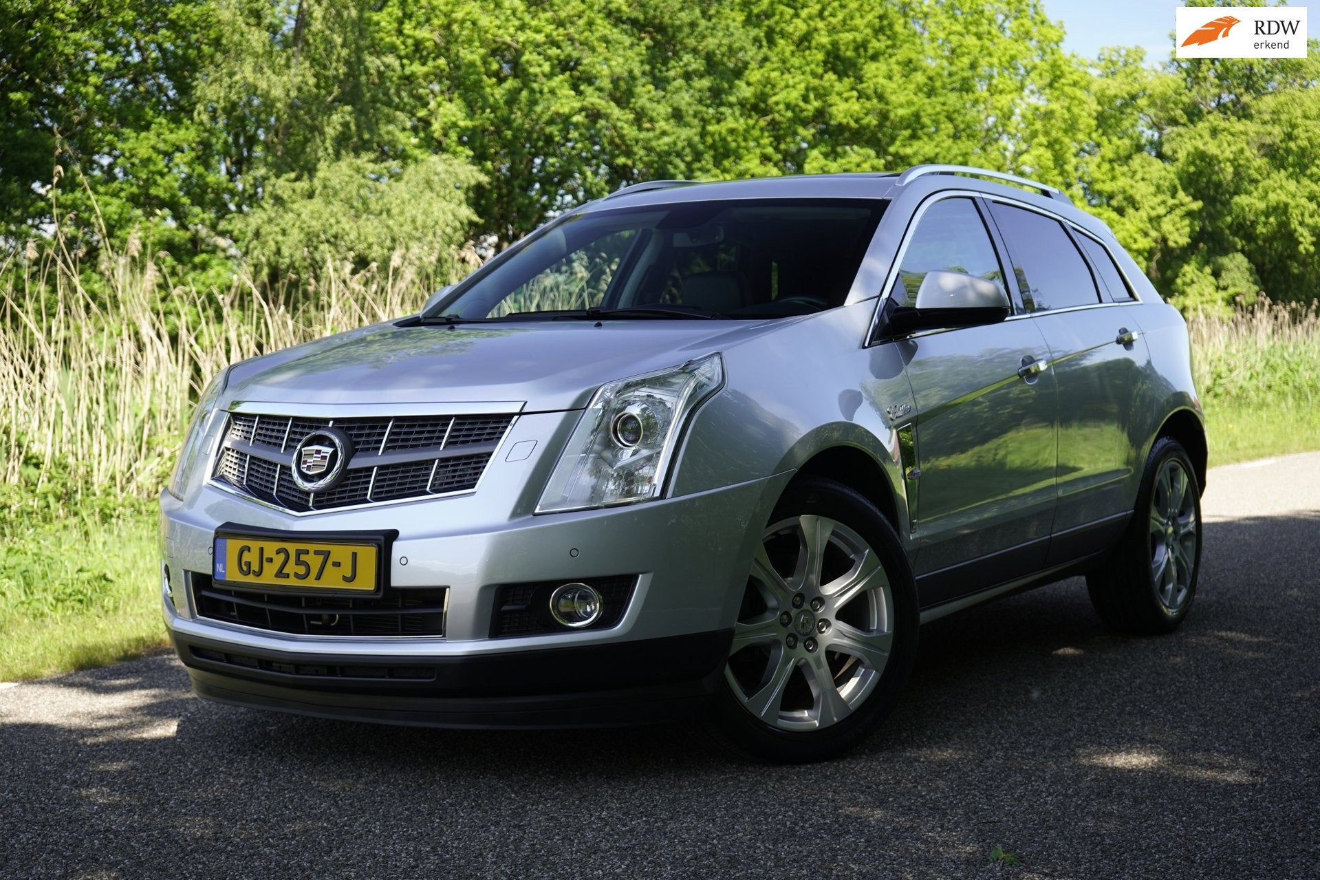 Cadillac SRX 3.0 V6 AWD Sports Luxury Automaat, Leder, Pano, Auto's, Automaat, Euro 5, Gebruikt, Zwart