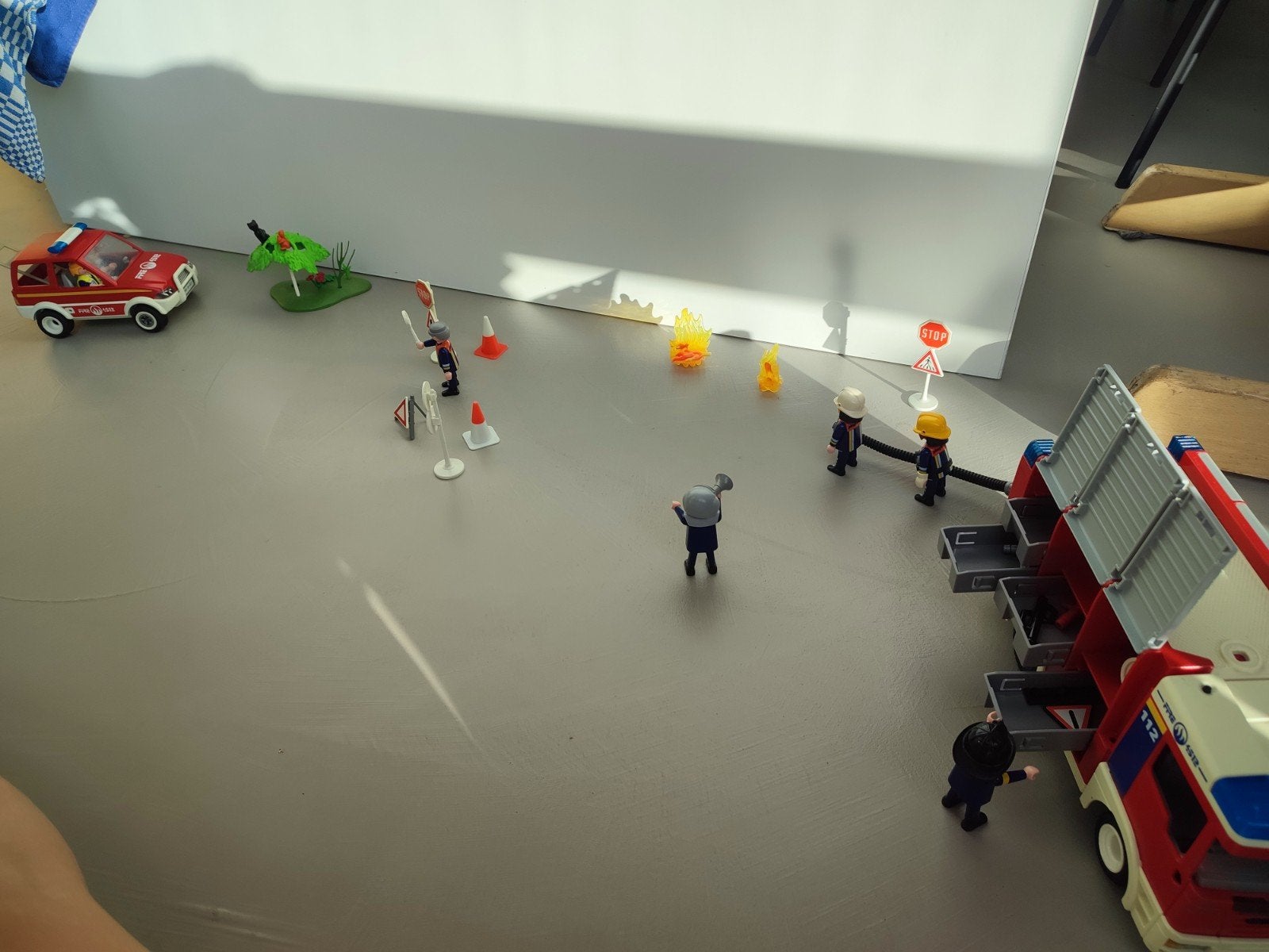 Brandweer playmobil., Ophalen of Verzenden, Gebruikt, Losse onderdelen, Voertuig