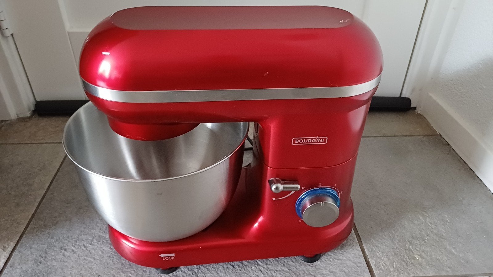 keukenmachine, Witgoed en Apparatuur, Keukenmixers, 4 liter of meer, Ophalen, Gebruikt, 3 snelheden of meer