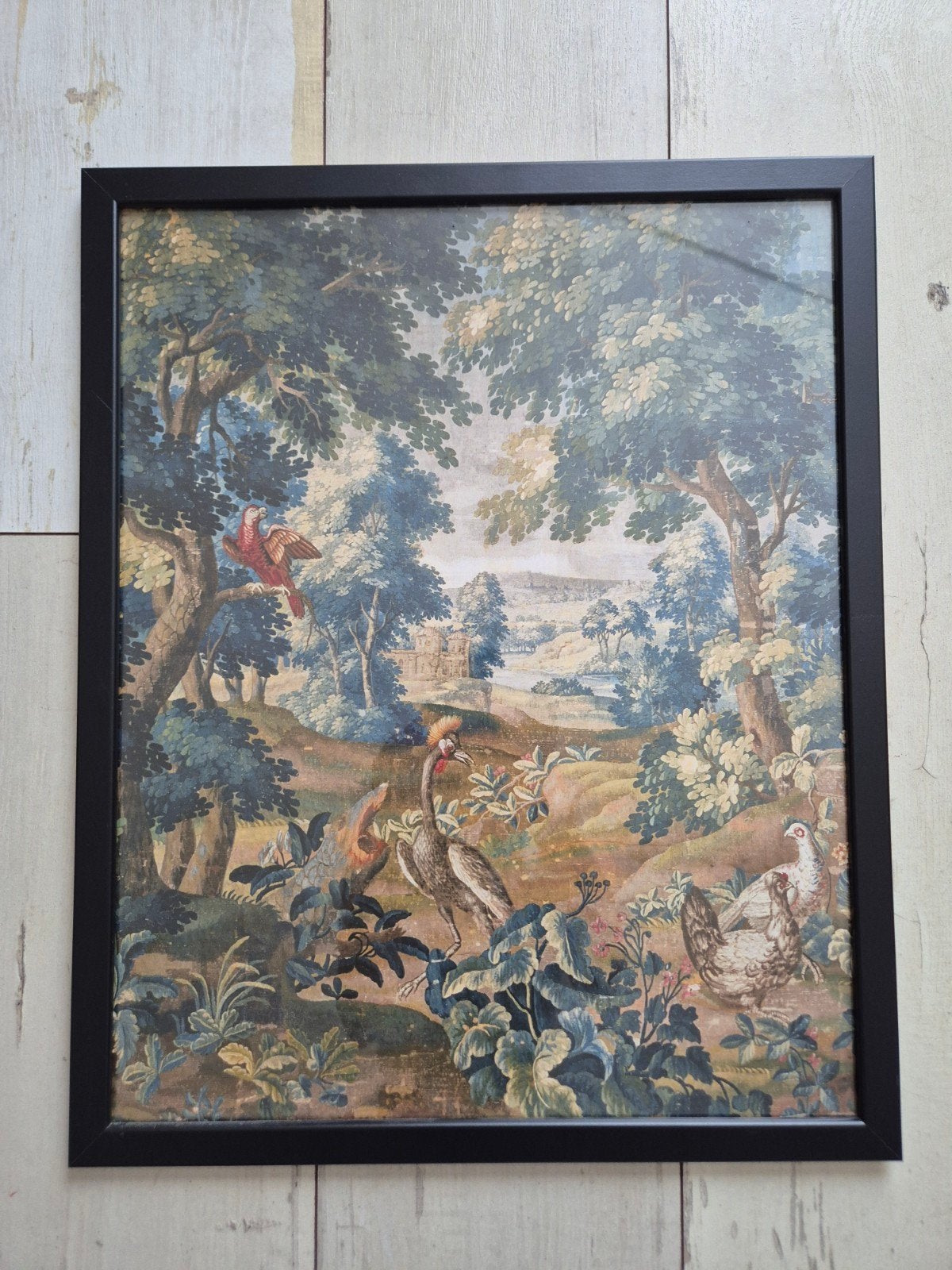 Lijst met botanische print IKEA, Ophalen