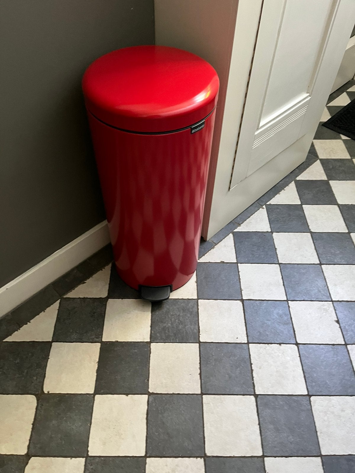Brabantia grote prullenbak., 40 liter of meer, Ophalen of Verzenden, Zo goed als nieuw