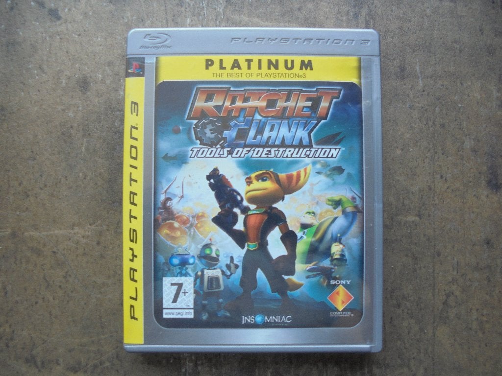 Ratchet & Clank Tools Of Destruction voor PS3 (zie foto's), Spelcomputers en Games, Games | Sony PlayStation 3, Avontuur en Actie