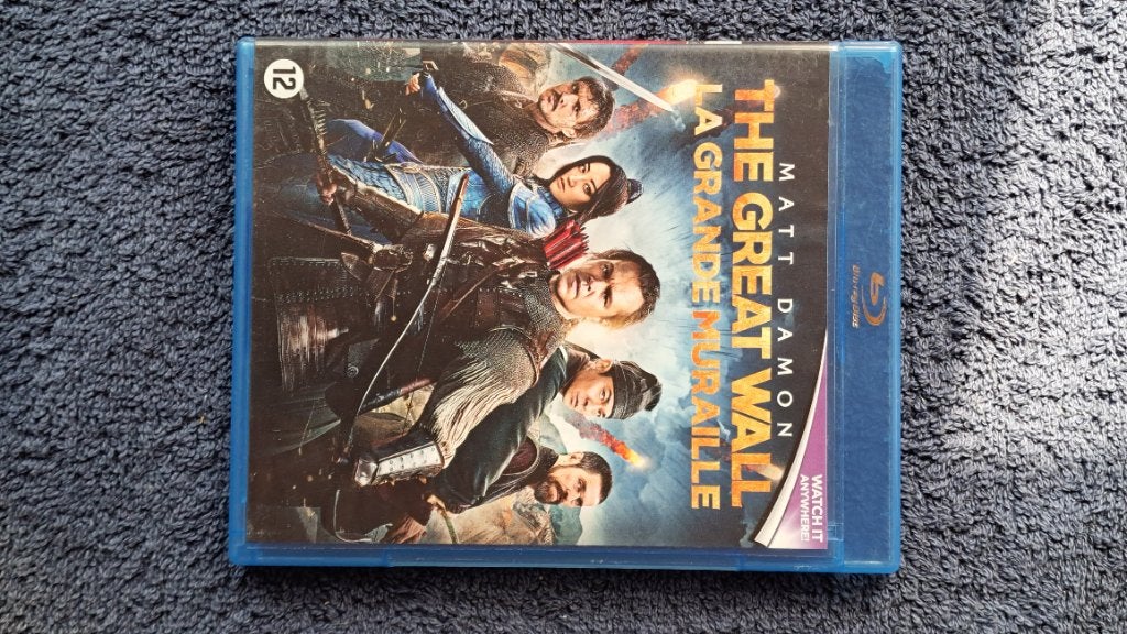 The Great Wall "Blu Ray", Cd's en Dvd's, Blu-ray, Zo goed als nieuw, Muziek en Concerten, Ophalen of Verzenden