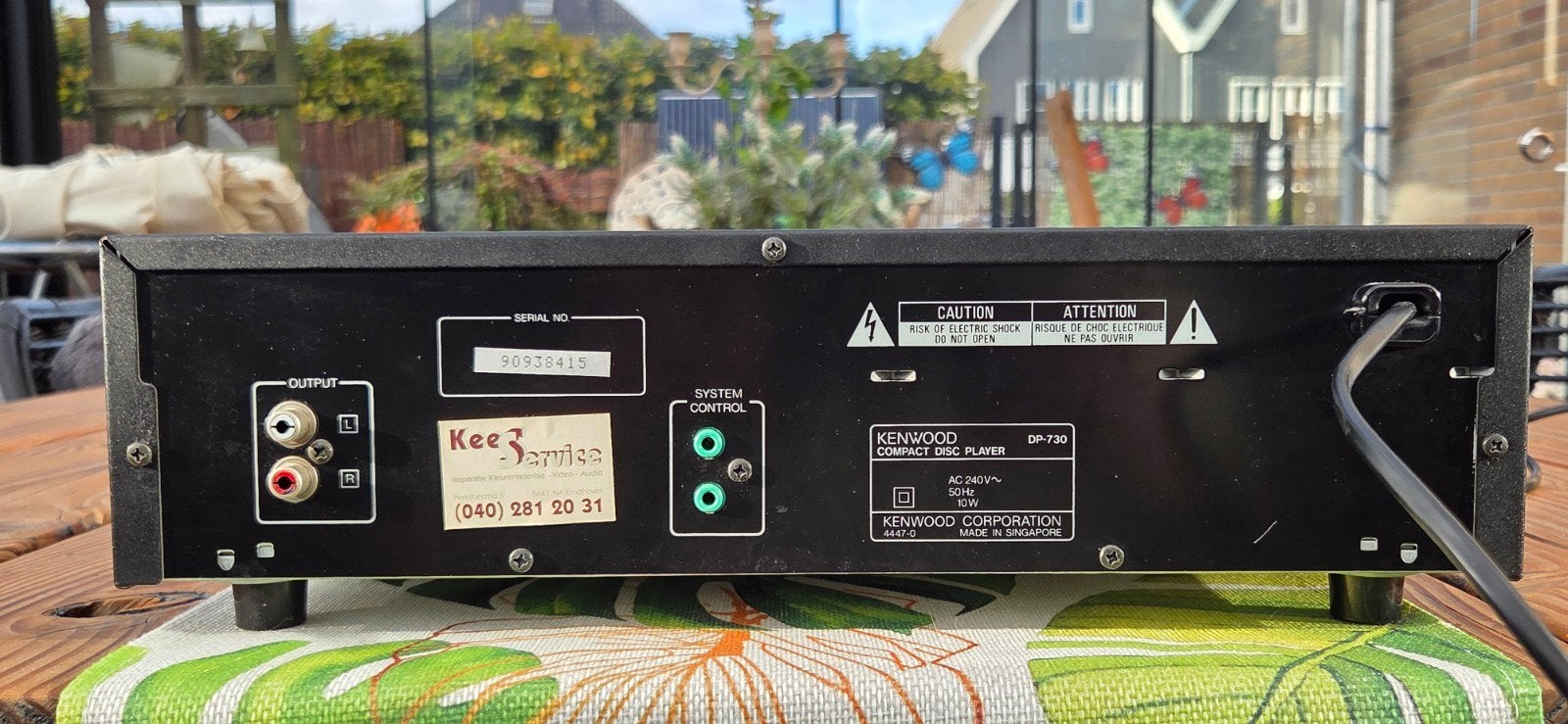 Kenwood DP-730 CD-speler - Defect, Ophalen, Niet werkend
