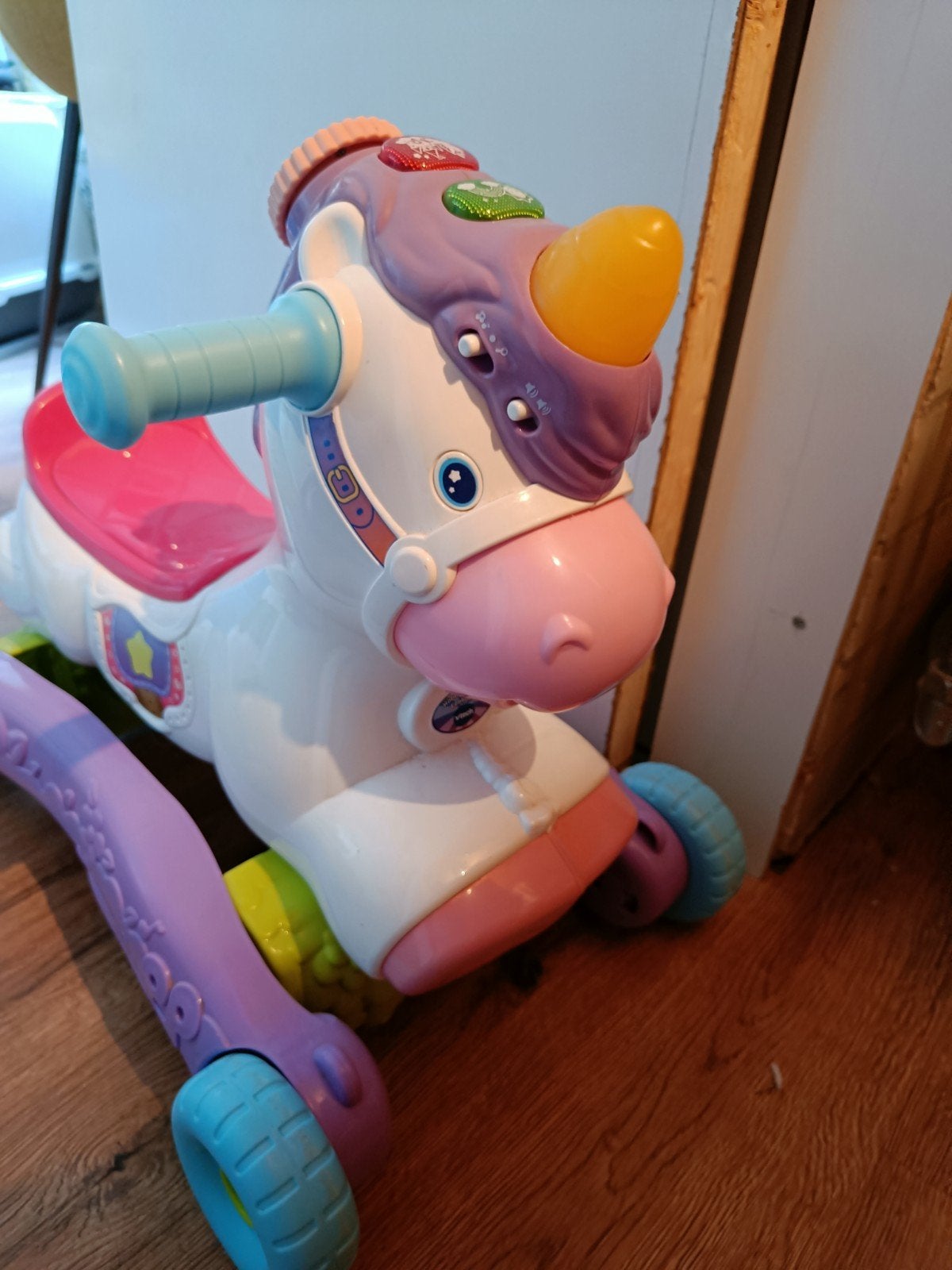 VTech Baby Walker Eenhoorn, Ophalen, Zo goed als nieuw, Overige typen, Met licht
