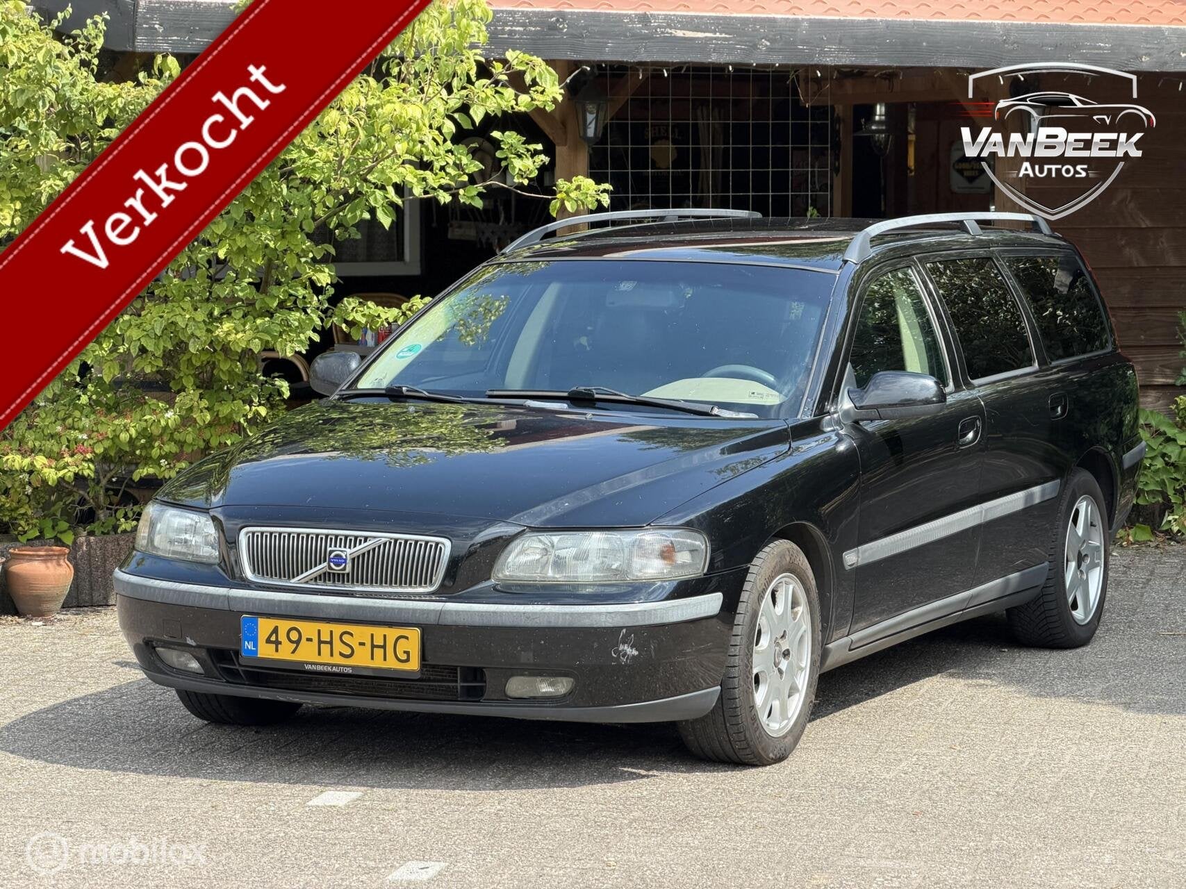 Volvo V70 2.4 Bi-Fuel, Auto's, Volvo, Voorwielaandrijving, 1574 kg, Electronic Stability Program (ESP), Zwart