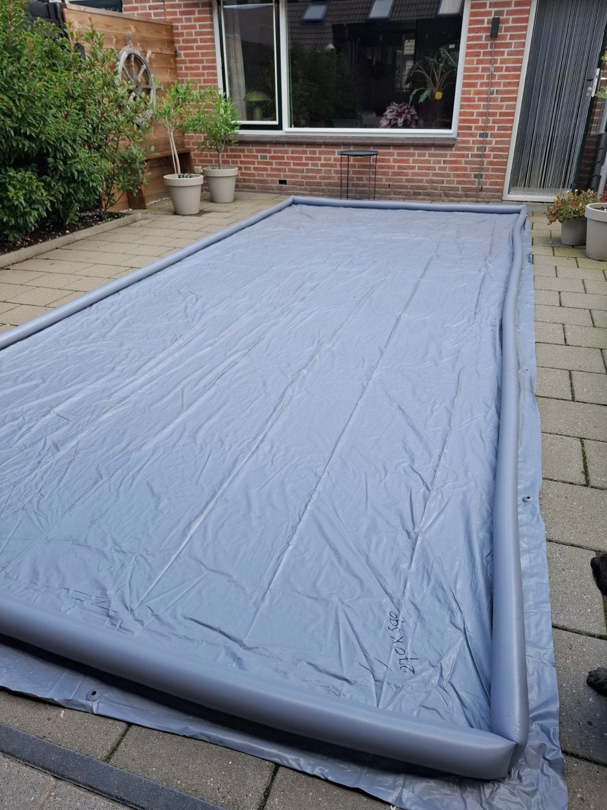 grondzeil met opblaasranden 590x270, Ophalen, Nieuw