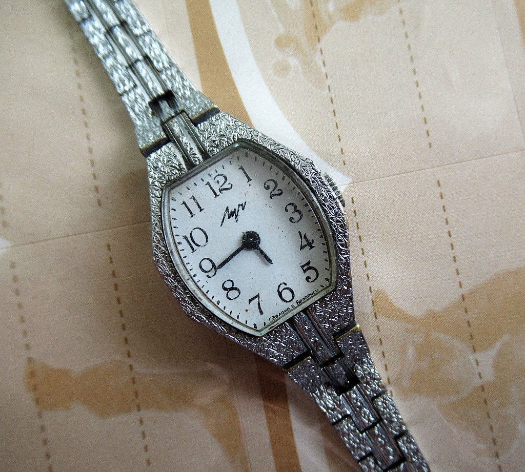 Vintage mechanisch dames horloge ca 70 jaren., Sieraden, Tassen en Uiterlijk, Ophalen of Verzenden, Gebruikt, Staal, Overige merken