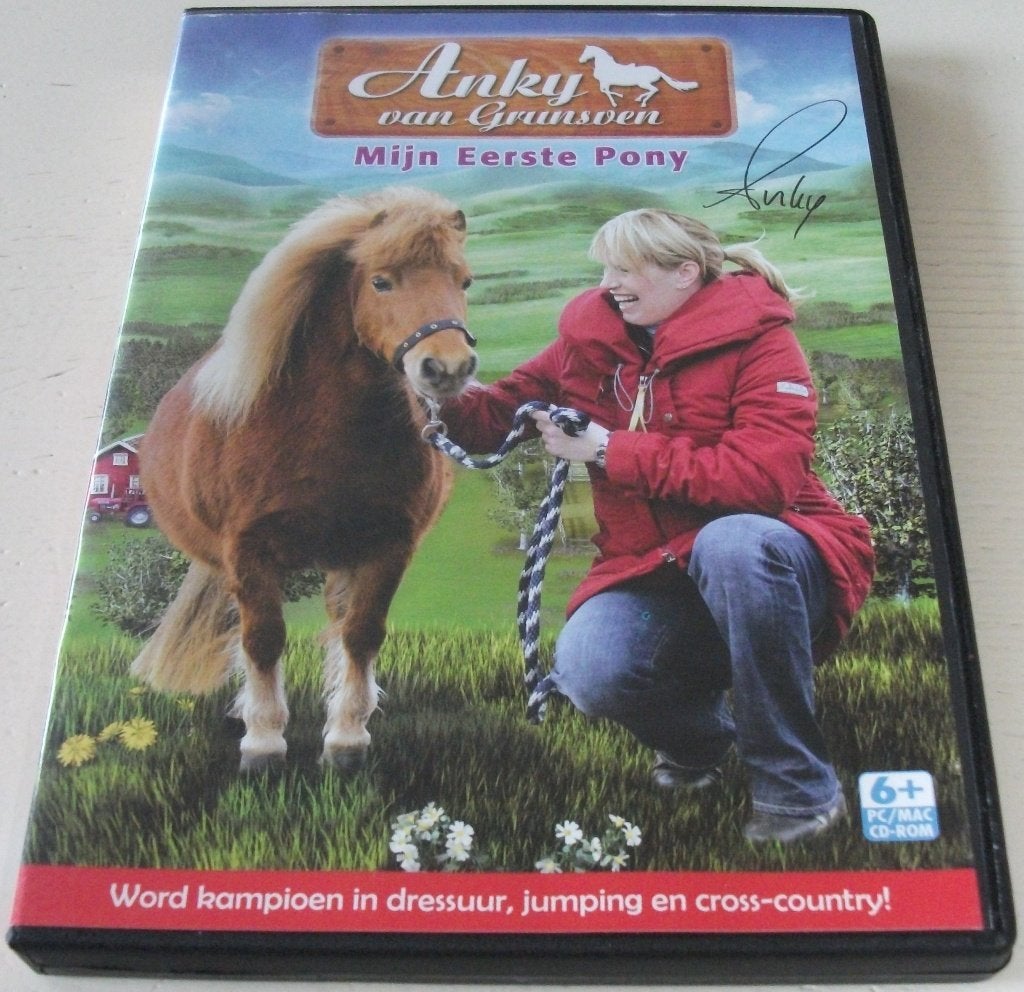 PC Game *** ANKY VAN GRUNSVEN *** Mijn Eerste Pony, 1 speler, Ophalen of Verzenden, Zo goed als nieuw, Vanaf 7 jaar