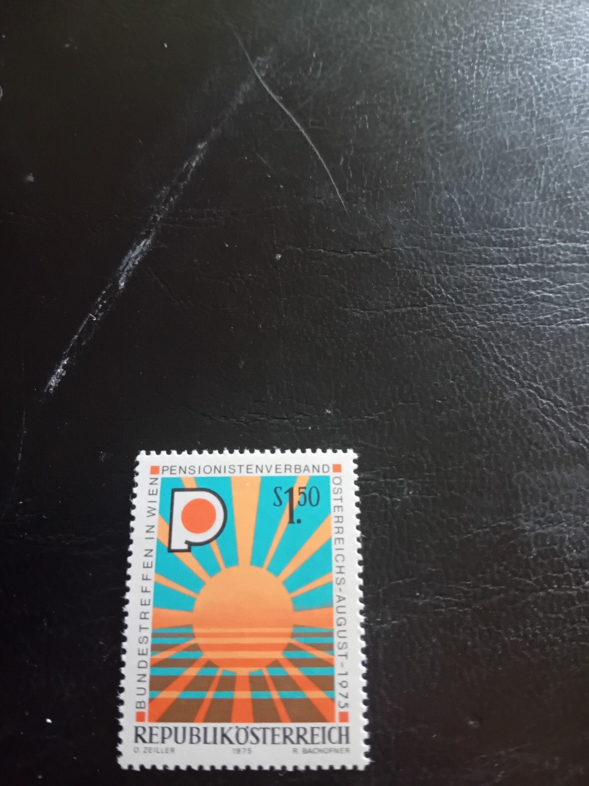 Oostenrijkse postzegel Pensionistenverband 1975, Verzenden, Postfris