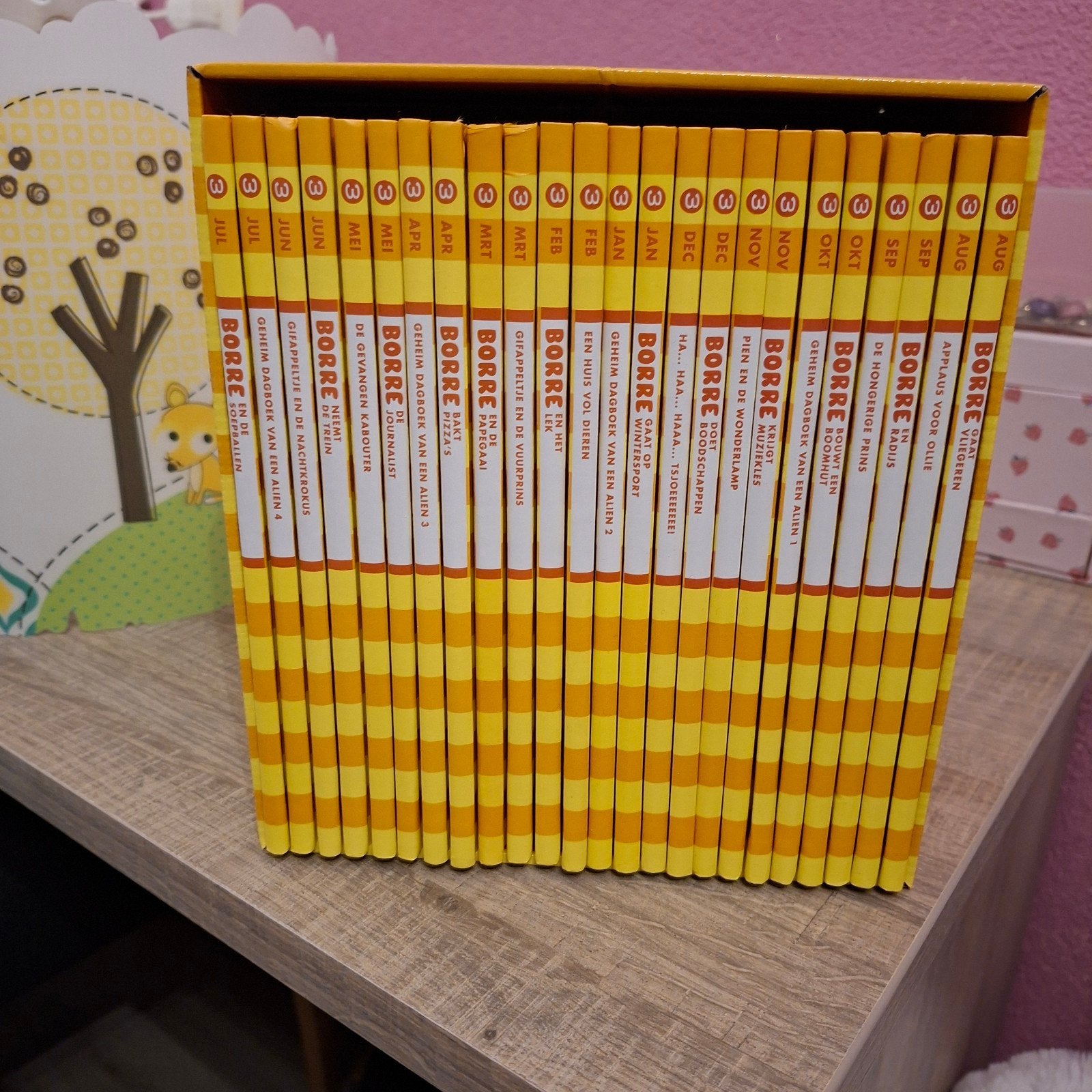 complete set borre boekjes, Boeken, Ophalen of Verzenden