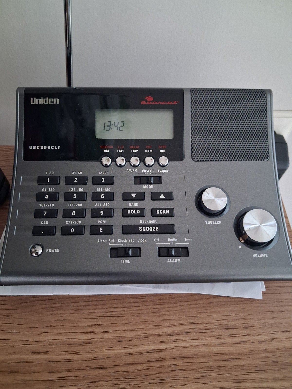 Uniden UBC360CLT Scanner Radio - Zo goed als nieuw, Telecommunicatie, Scanners, Ophalen of Verzenden, Zo goed als nieuw
