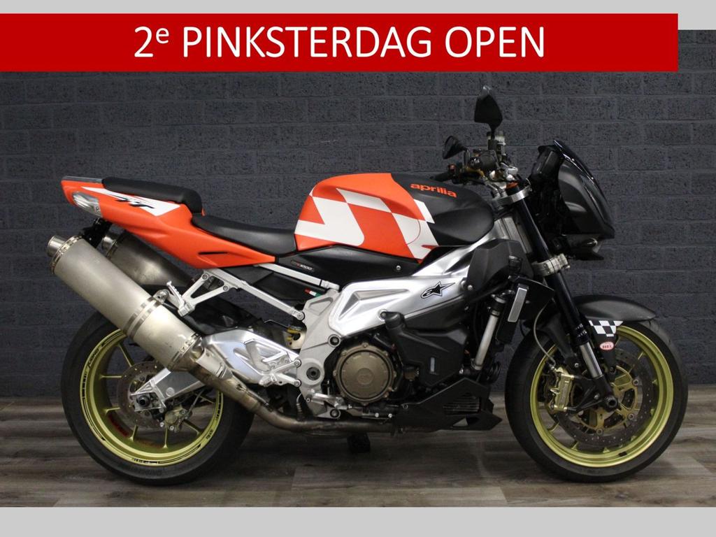 APRILIA TUONO 1000R (bj 2006) V2 1000 RR MAT ORANJE/ZWART, 2 cilinders, Motorrijbewijs A, Bedrijf, Onbekend