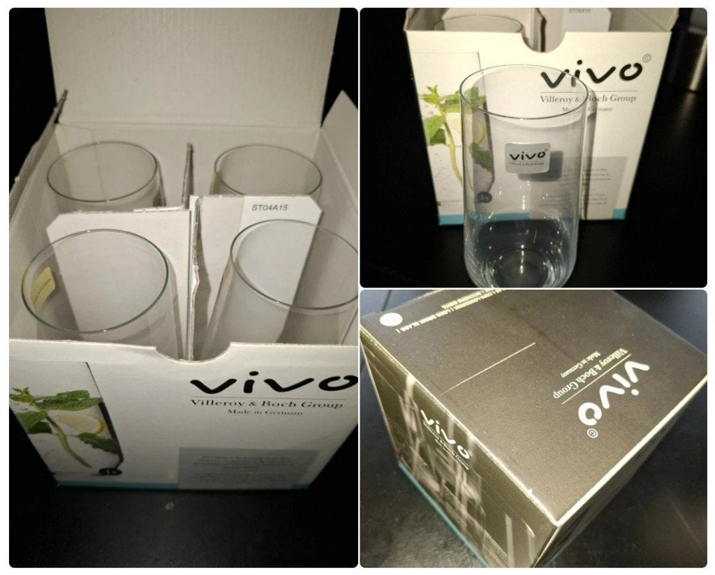 Vivo Villeroy & Boch longdrink set, Ophalen of Verzenden, Nieuw, Overige typen