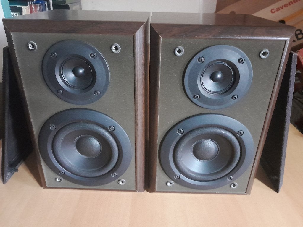 Set Luxe 2-weg Technics Boxen SB-HD50A ( 60 Watt ) zgan, Audio, Tv en Foto, Luidsprekers, Zo goed als nieuw, 60 tot 120 watt, Basreflex