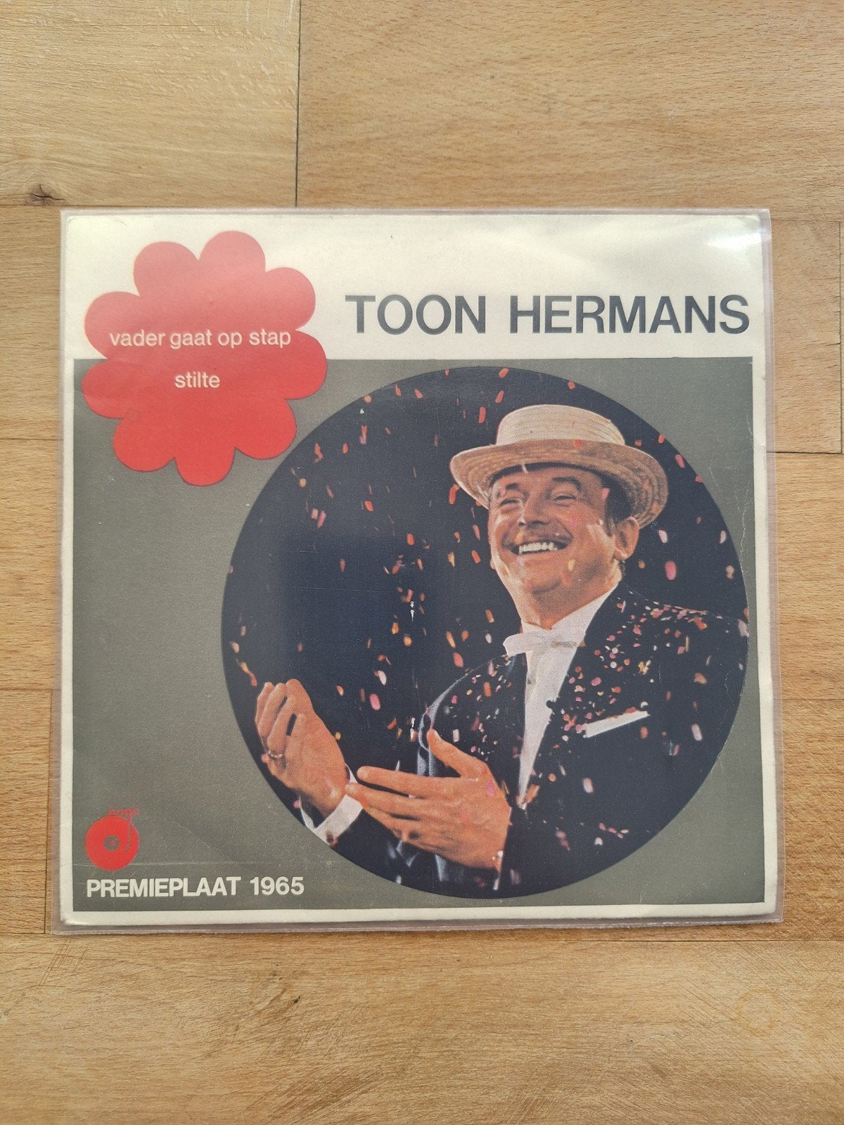 Toon Hermans - Vader Gaat Op Stap / Stilte, Gebruikt, 7 inch, Ophalen of Verzenden, EP