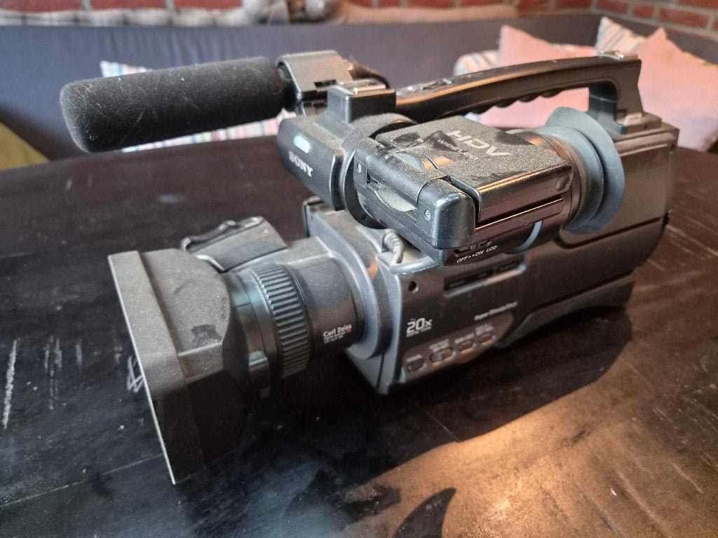 Sony HDV camera HVR-HD 1000E, Ophalen, Mini dv, Gebruikt, 20x of meer
