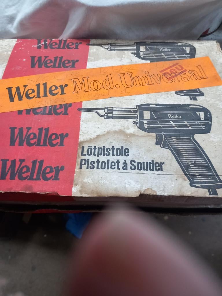 Weller Mod. Universal soldeerpistool 2 stuks, Ophalen of Verzenden