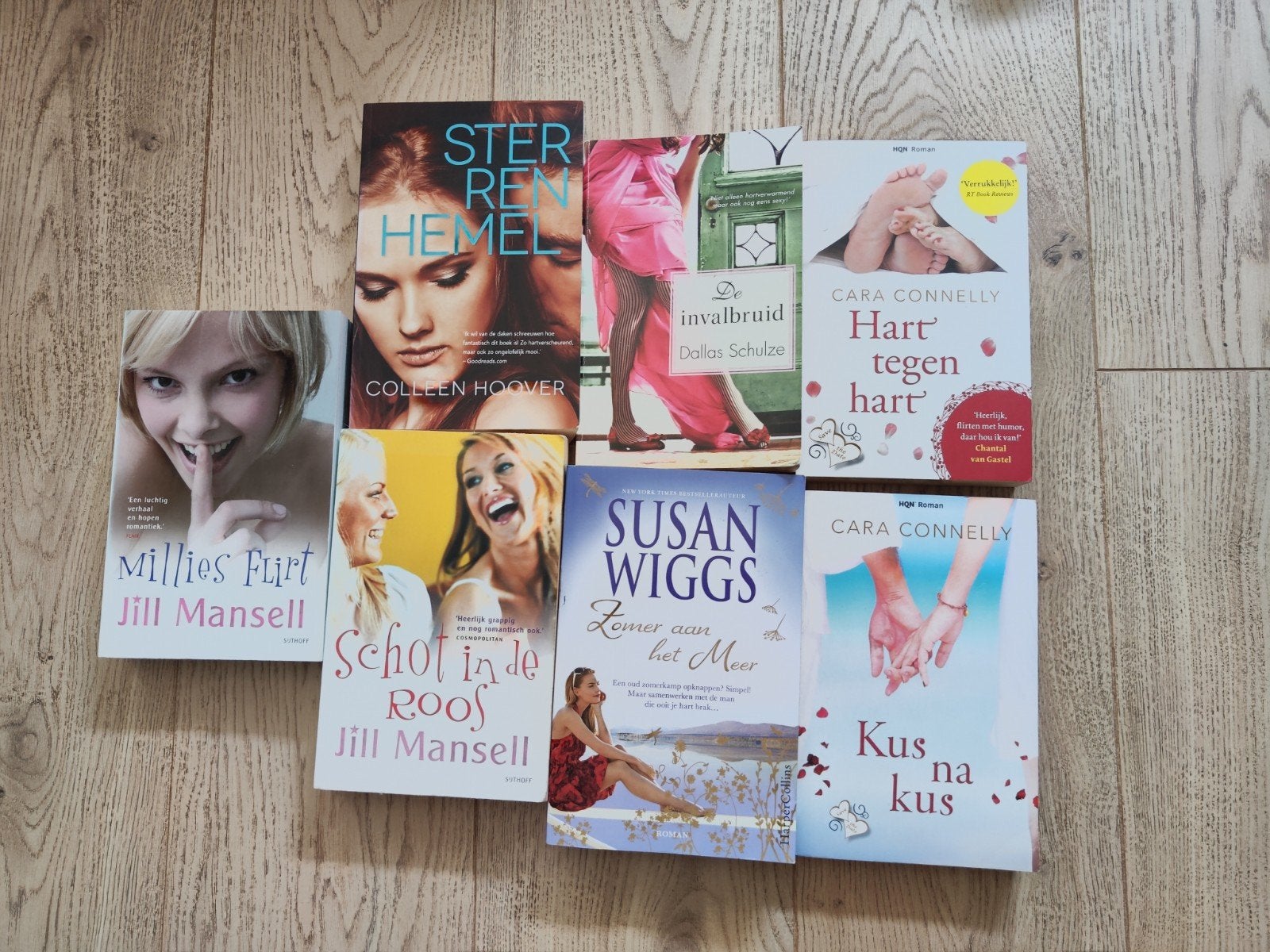 Jill Mansell, Colleen Hoover, Cara Connelly Dallas Schulze, Ophalen of Verzenden, Gelezen, Nederland