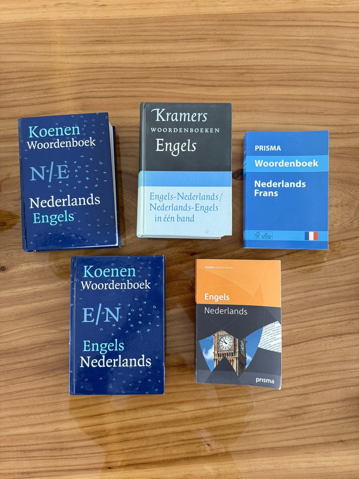 Diverse Woordenboeken: Engels, Nederlands, Frans, Boeken, Ophalen of Verzenden, Gelezen, Koenen of Wolters, Engels
