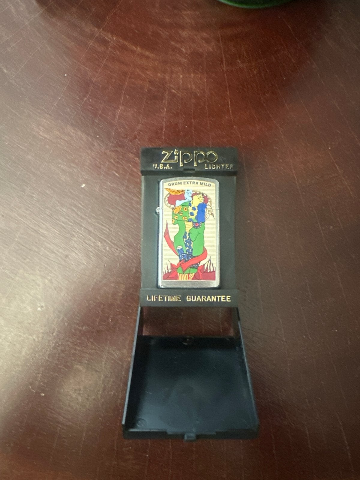 Zippo Slim Drum Extra Mild Aansteker - Nieuw in verpakking, Ophalen of Verzenden, Nieuw, Aansteker