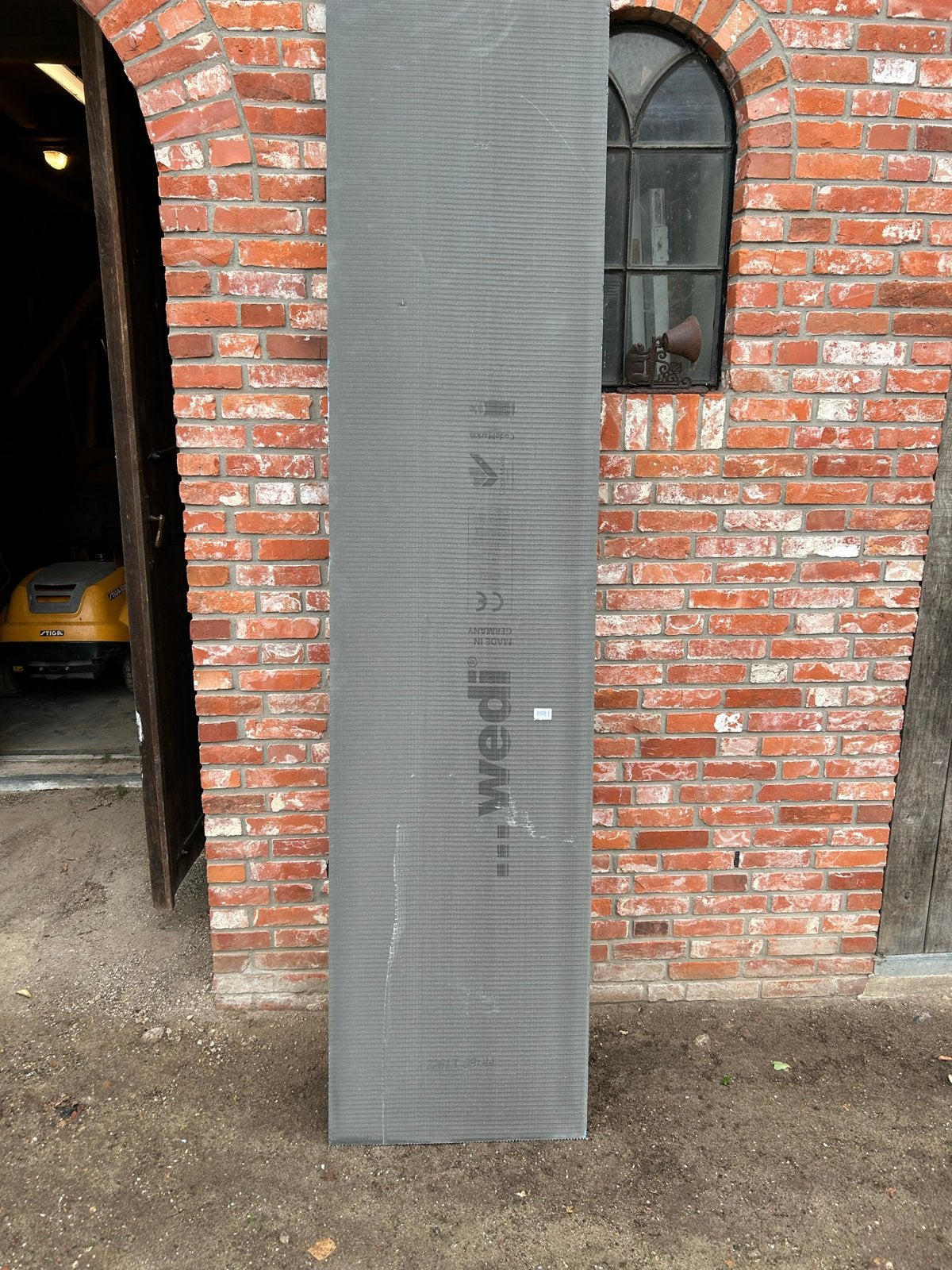 Wedi bouwplaat isolatieplaat 260x60x2cm, 4 tot 8 cm, 10 tot 15 m², Ophalen of Verzenden, Zo goed als nieuw