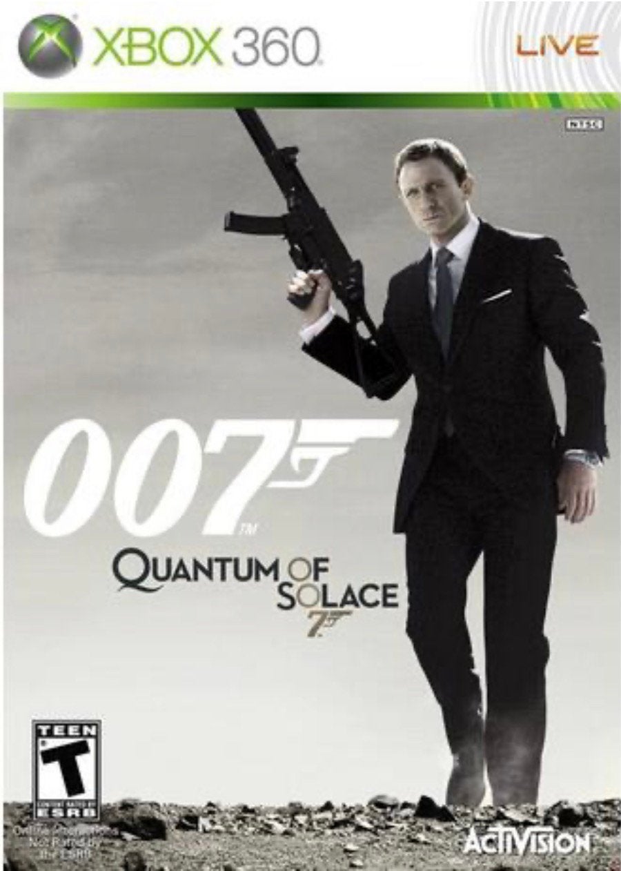 007 Quantum of Solace - Xbox 360, Online, Gebruikt, Shooter, 1 speler