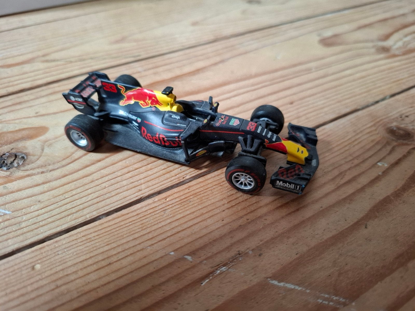 Bburago Max Verstappen RB13, schaal 1:43!, Ophalen of Verzenden, Gebruikt, Auto, Overige merken