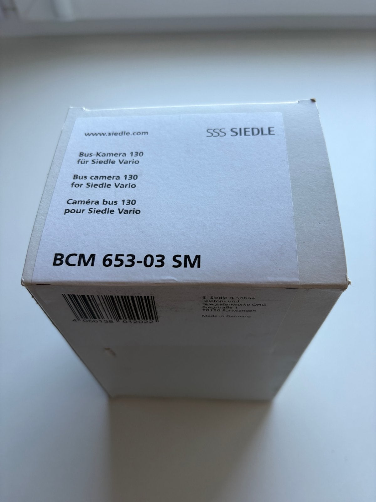 Siedle Bus-Kamera 130 BCM 653-03 SM & Bus-Türlautsprecher-Mo, Ophalen of Verzenden, Nieuw