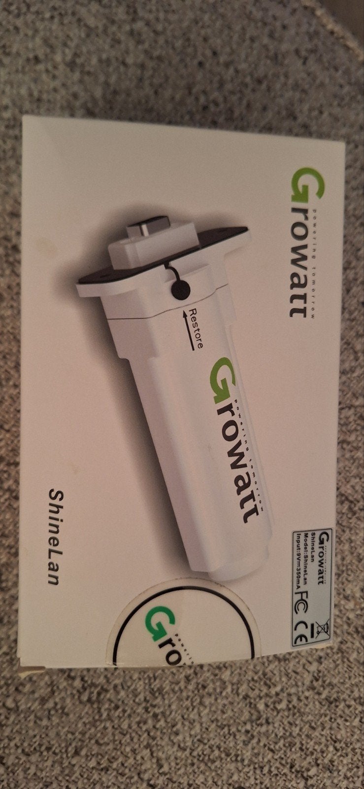 Growatt shine lan nieuw in doos, Ophalen, Nieuw, Toilet