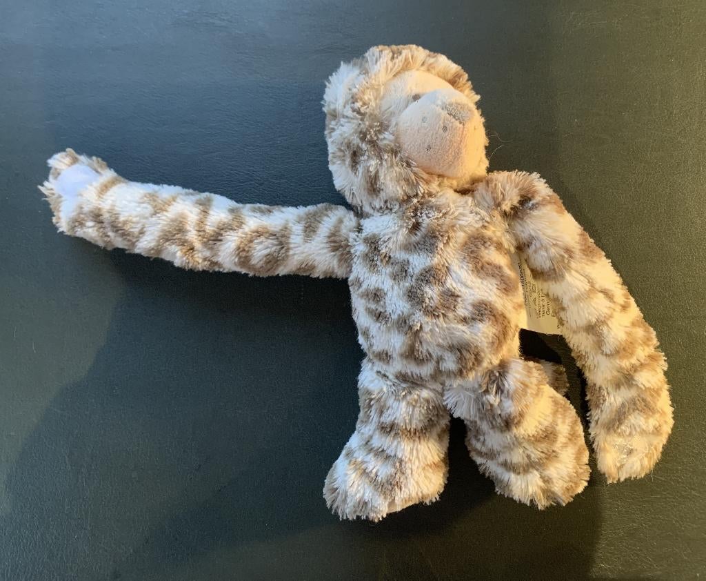 Knuffel, Ophalen of Verzenden, Gebruikt, Aap, Klein (minder dan 20 cm)